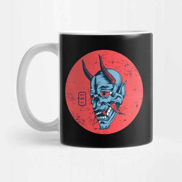 Hannya Floating Mask by nkta